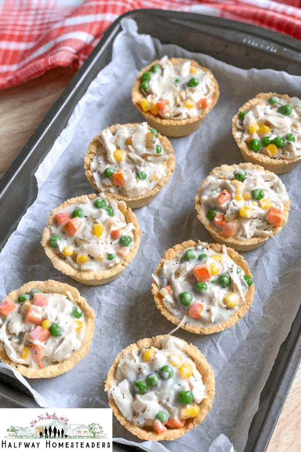 Easy Delicious Mini Chicken Pot Pies 7