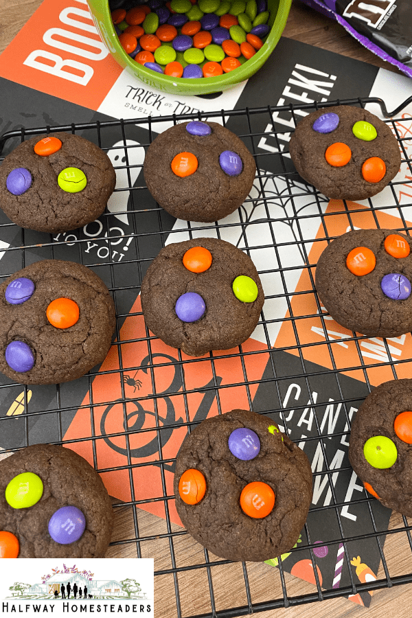 Simple Halloween MM Cookies 2