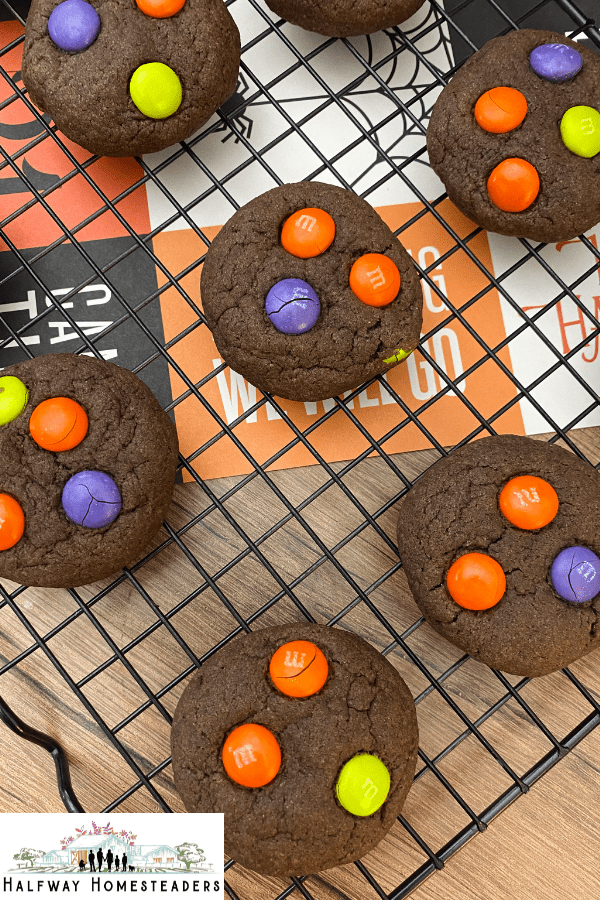 Simple Halloween MM Cookies 5