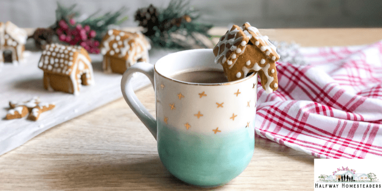 Mini Gingerbread House Mug Toppers 20