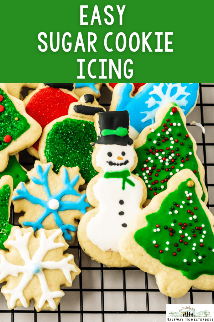 Easy Sugar Cookie Icing 7 1