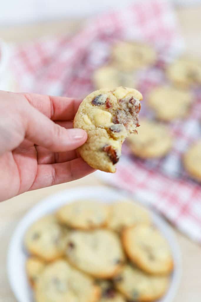 Cranberry White Chocolate Boozy Cookies 31