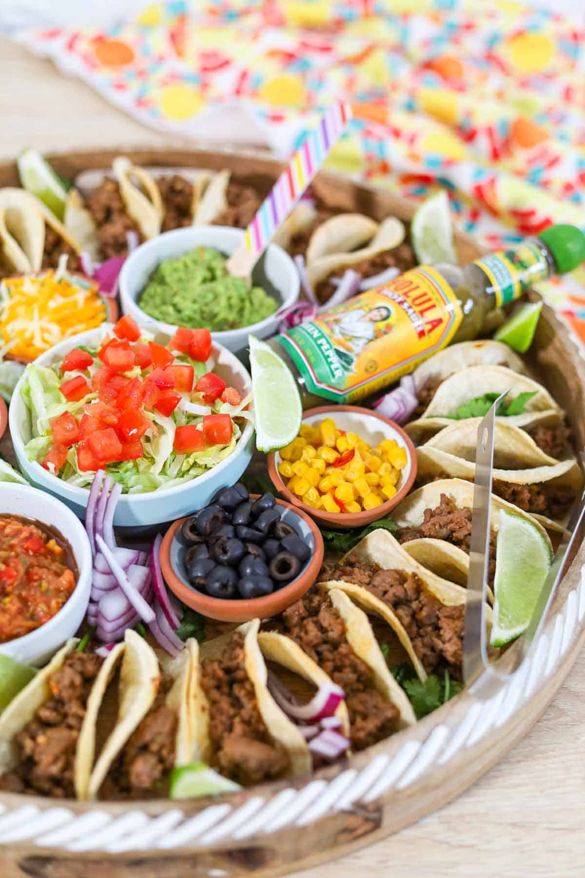 mini taco board recipe